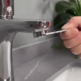 🔄 Universal 1080° Swivel Faucet Aerator | Robotic Arm Sink Extender | Rotatable & Foldable Plastic Tap Attachment 🚰✨