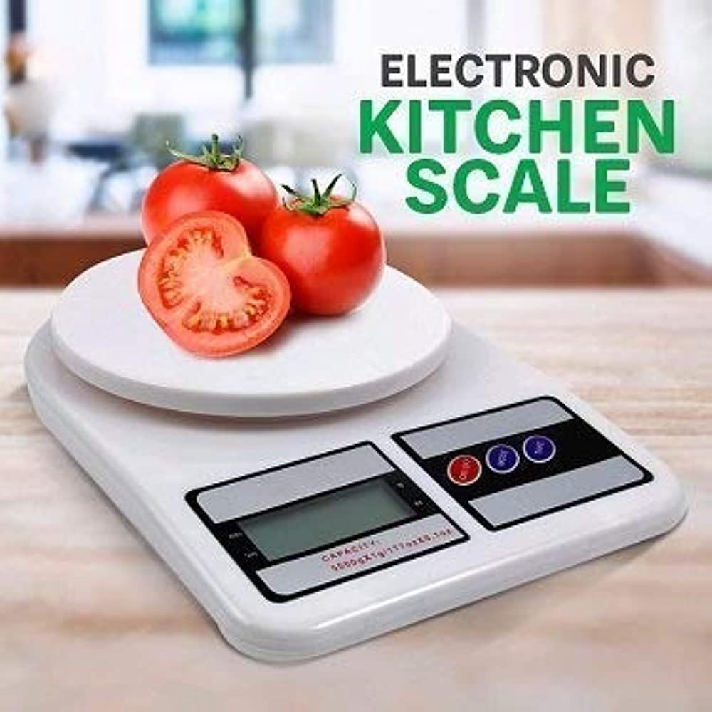 ⚖️✨ Digital Kitchen Weighing Scale | Multipurpose Electronic Scale with Backlit LCD for Food, Cake, Fruits & More 🍰🍎🥦