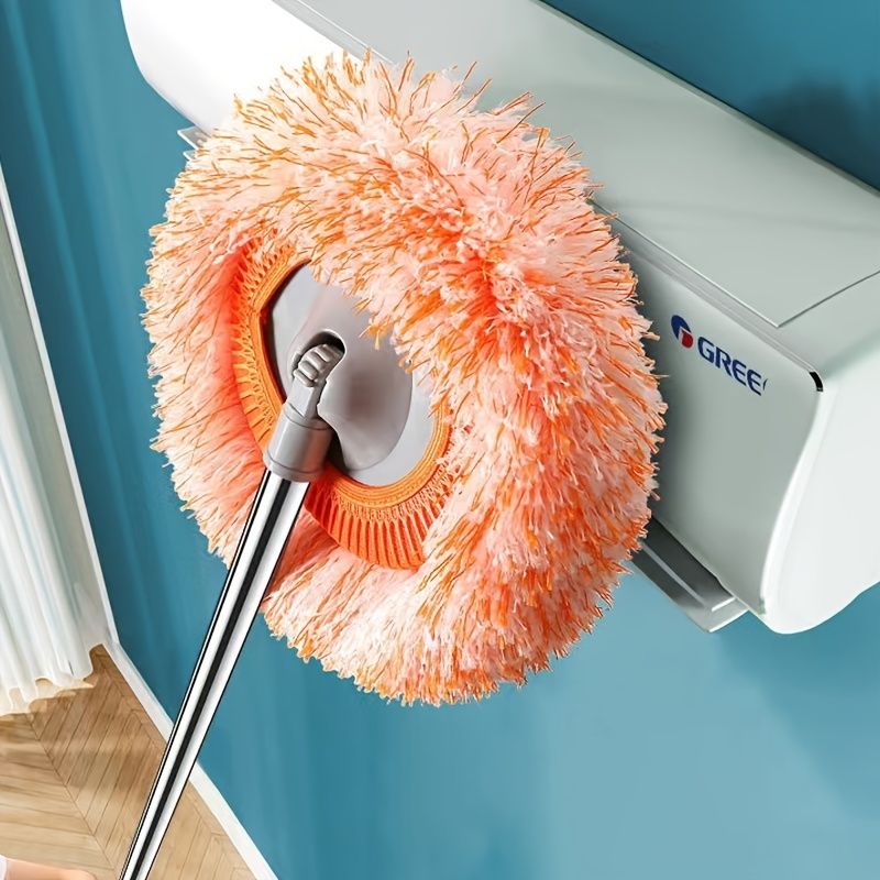 🌀 High-Quality 360° Rotating Floor Mop & Wall Cleaner | Long Handle Multi-Surface Cleaning Tool 🧼🧹
