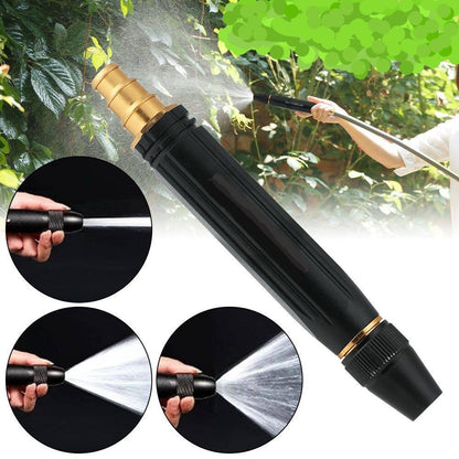 💦 Portable High-Pressure Water Sprayer Nozzle | Adjustable Metal Jet Spray for Car Wash, Garden & Cleaning 🌿🚗
